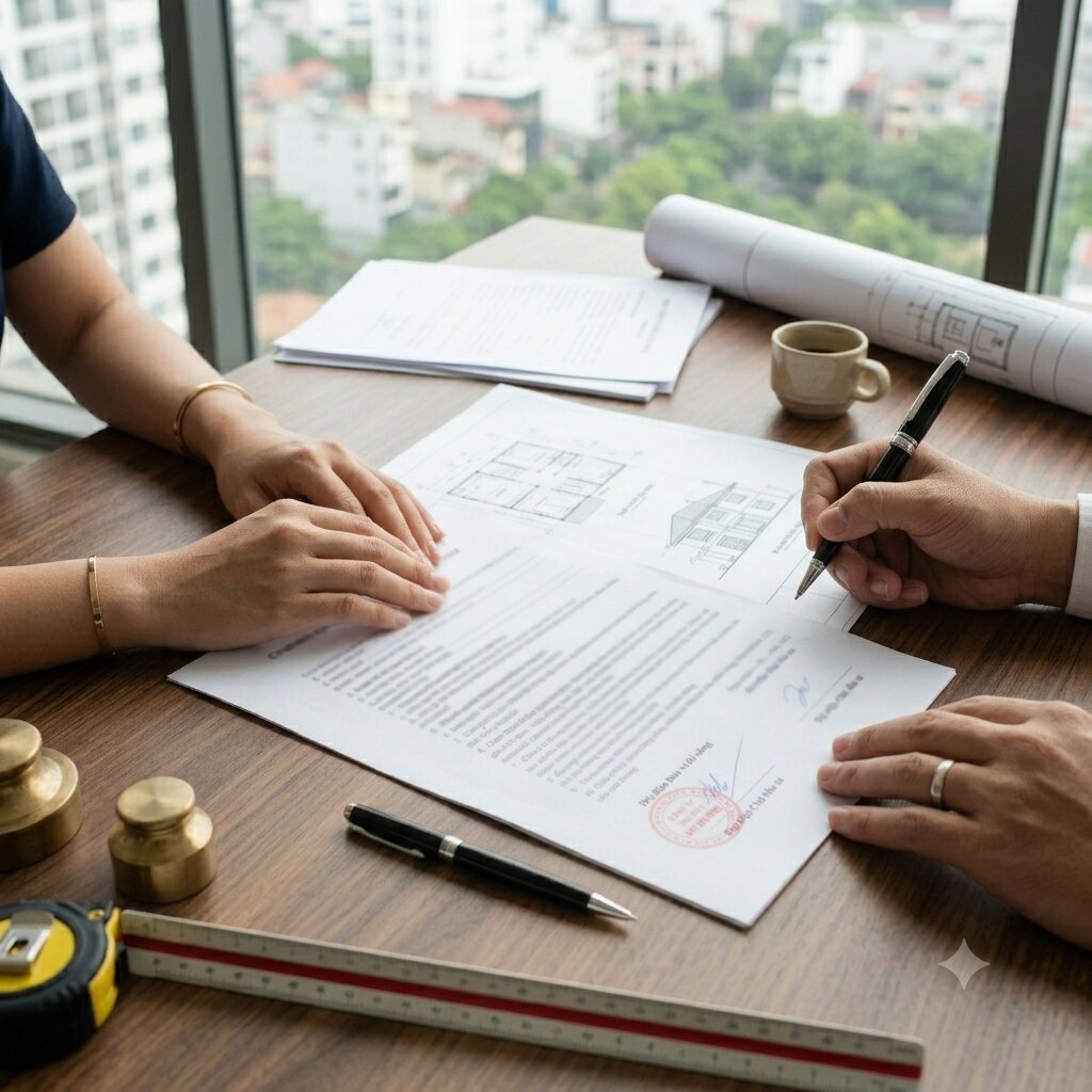 Bước 5: Ký Hợp Đồng